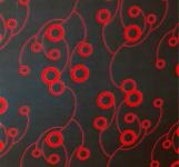 Red Circular Pattern Background