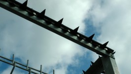 Spiked Security Fence Top