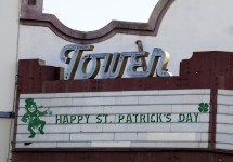 St. Patrick's Day Movie Marquee