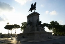 Equestrian Statue Of Giuseppe Garibaldi