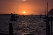 Sunset in Morro Bay