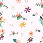 Vintage Floral Seamless Background
