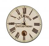Vintage reloj de pared francés