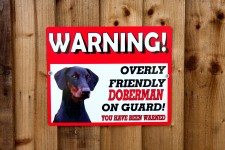Semn de avertizare Dog pe Guard