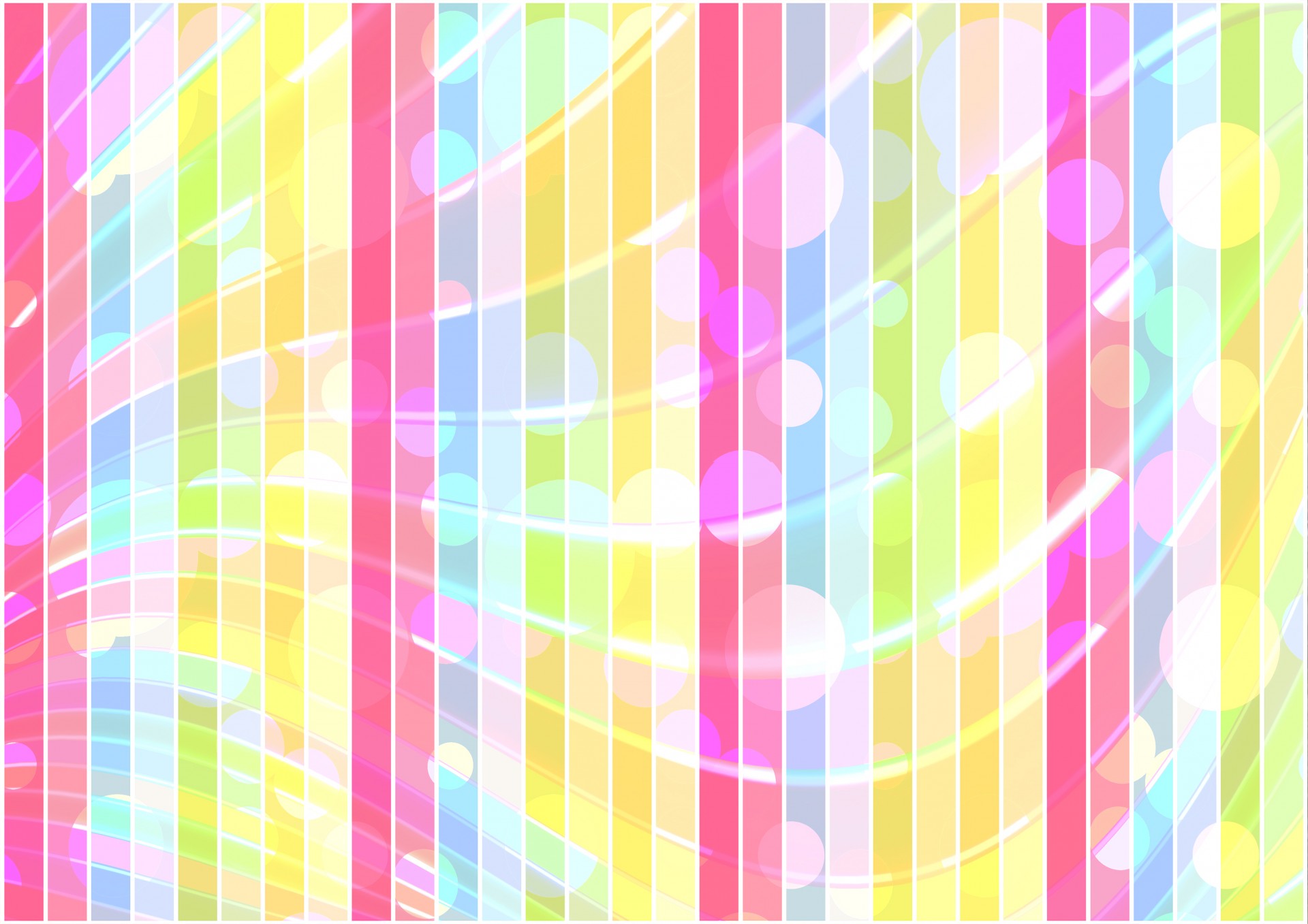 Abstract Stripes Colorful Background