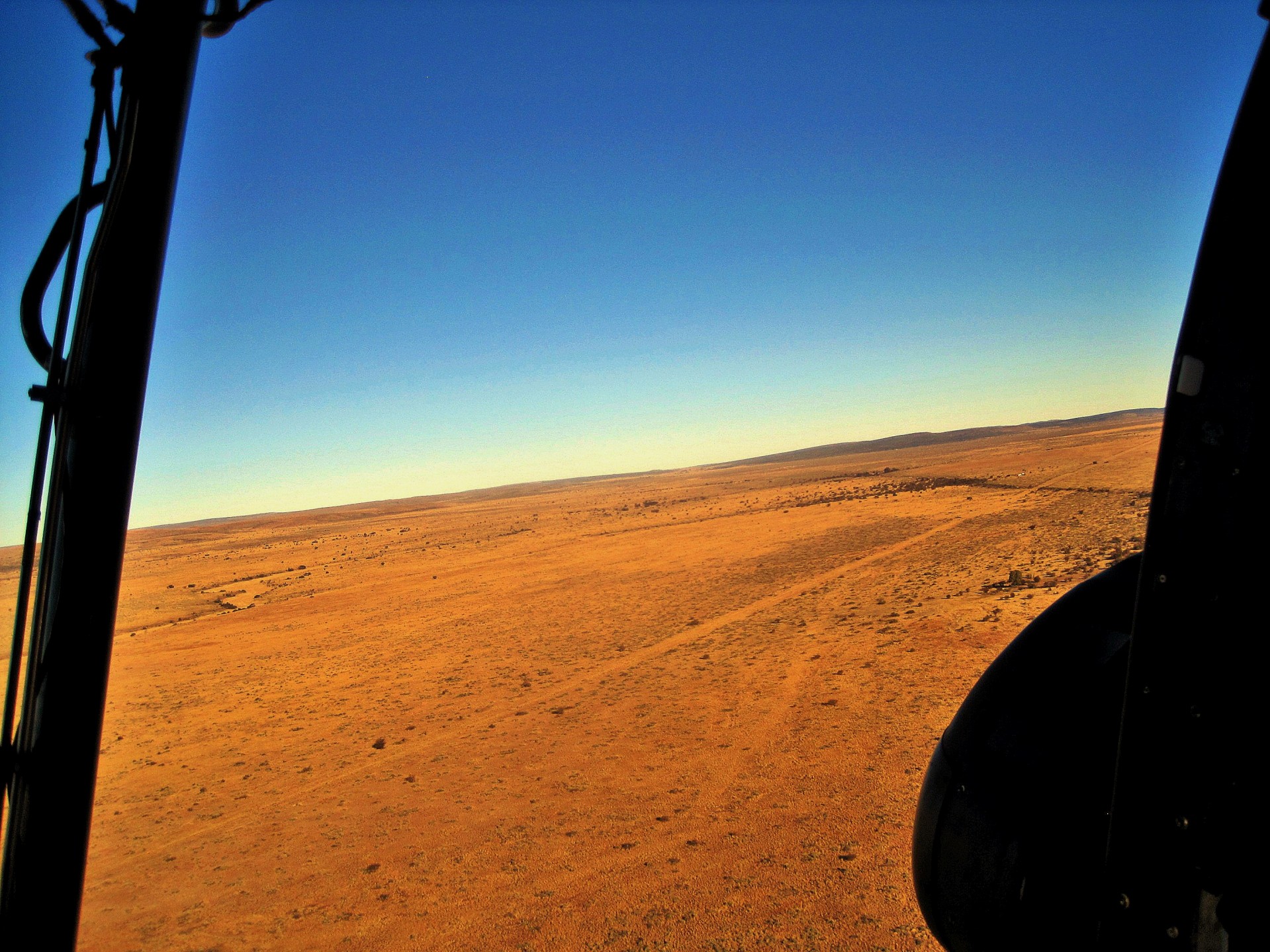 Vedere aeriană de deșert