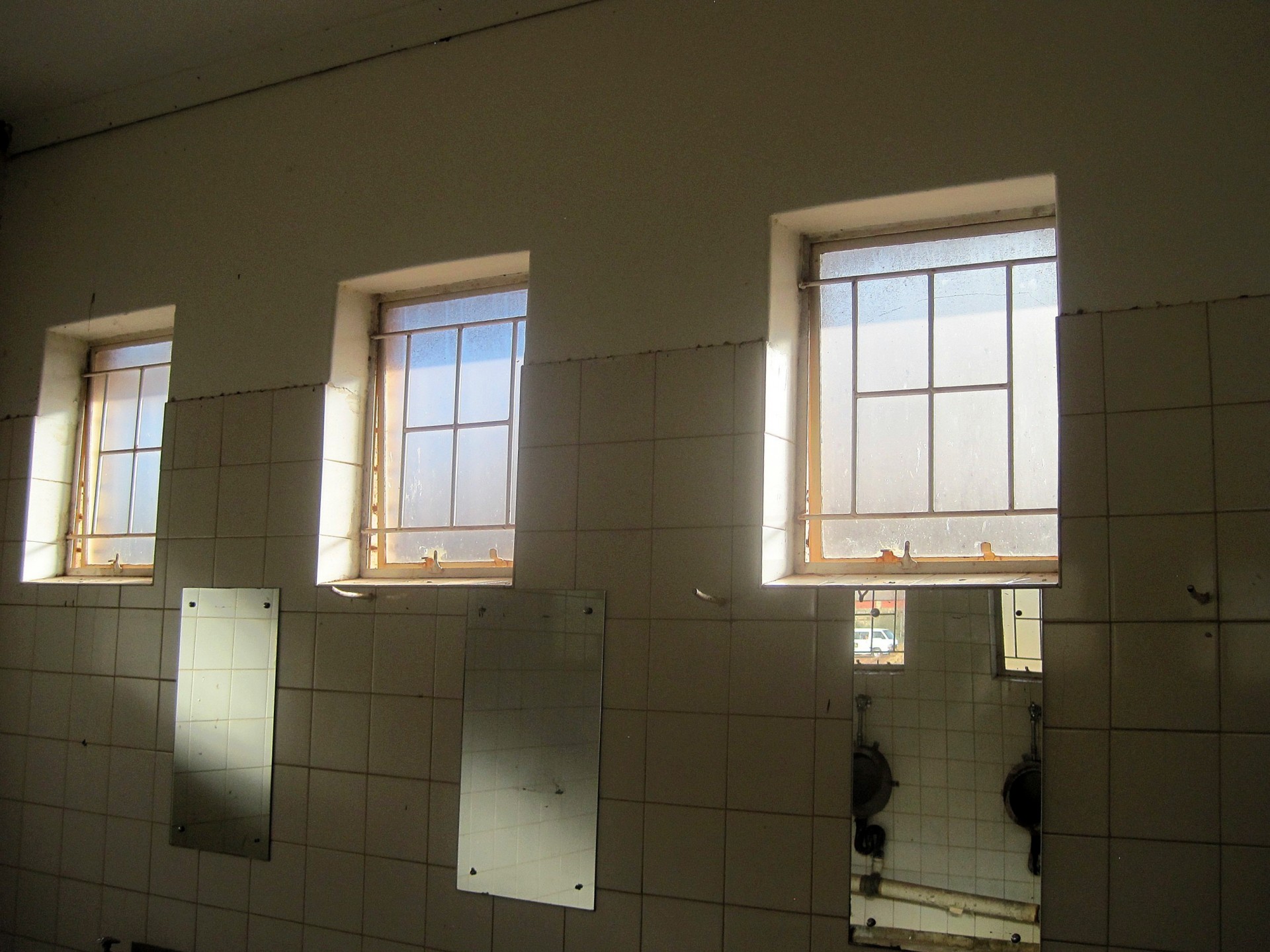 Bathroom With Windows