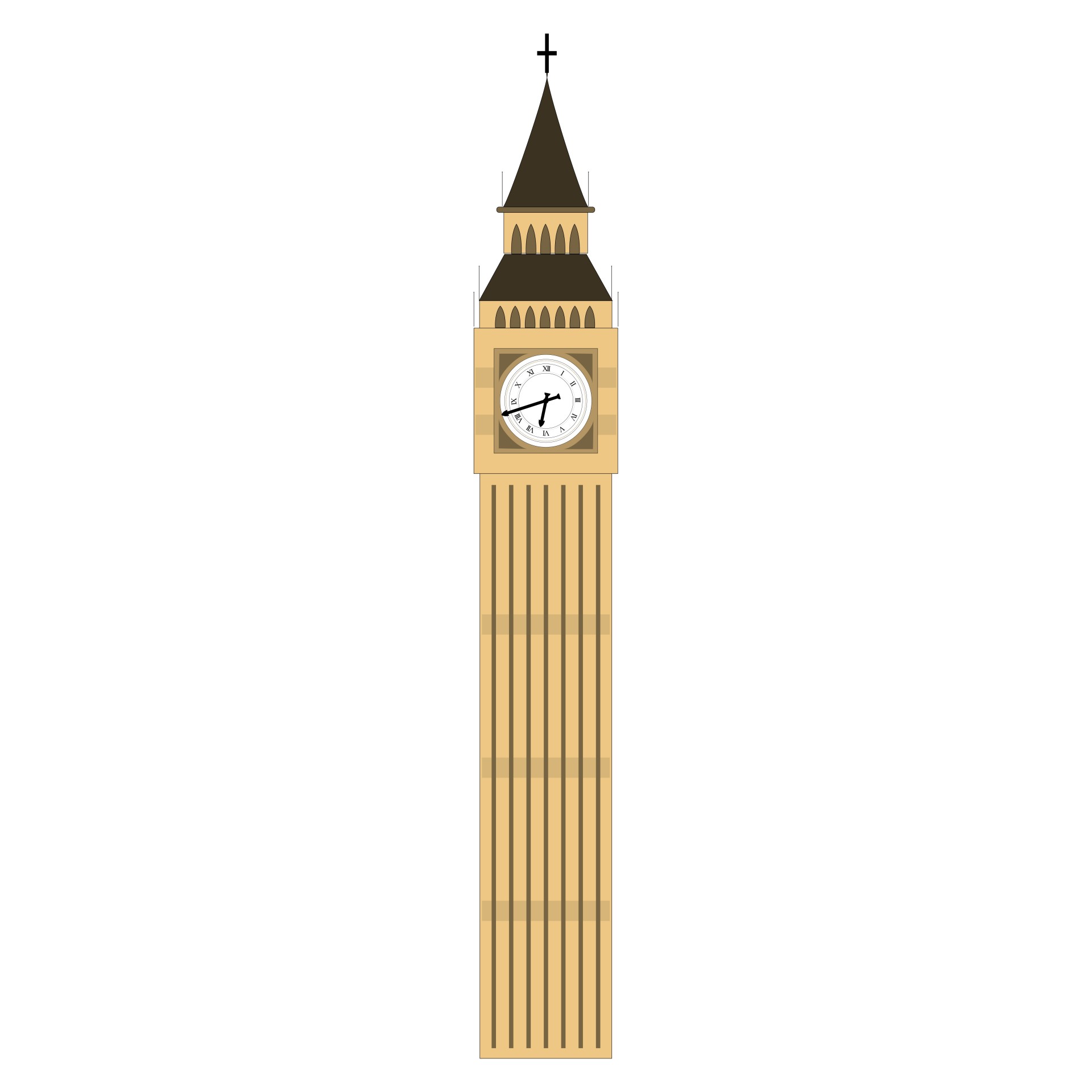 Big Ben Tower Illustration Free Stock Photo Public Domain Pictures