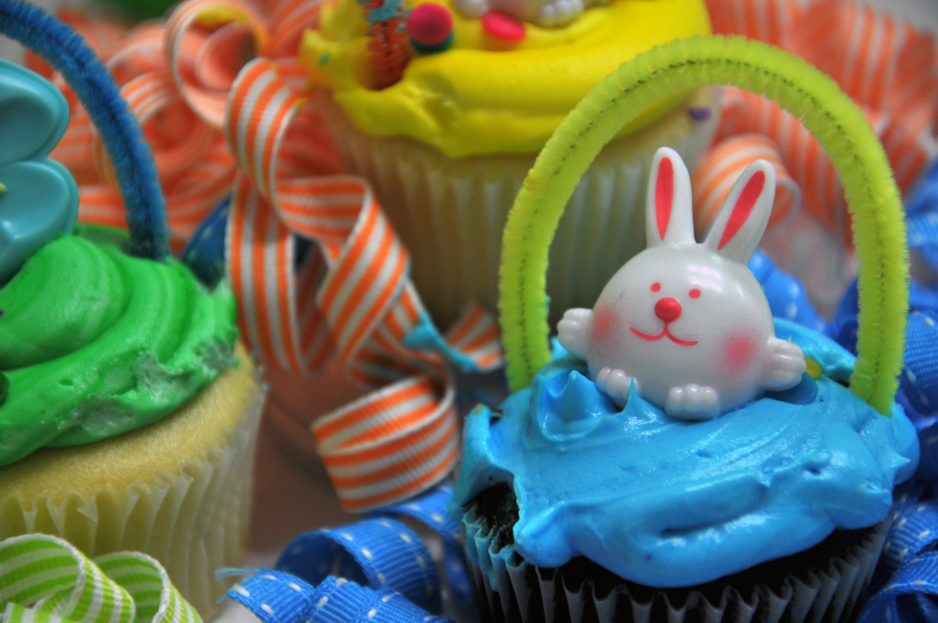Easter Bunny Cupcake 3 Free Stock Photo Public Domain Pictures
