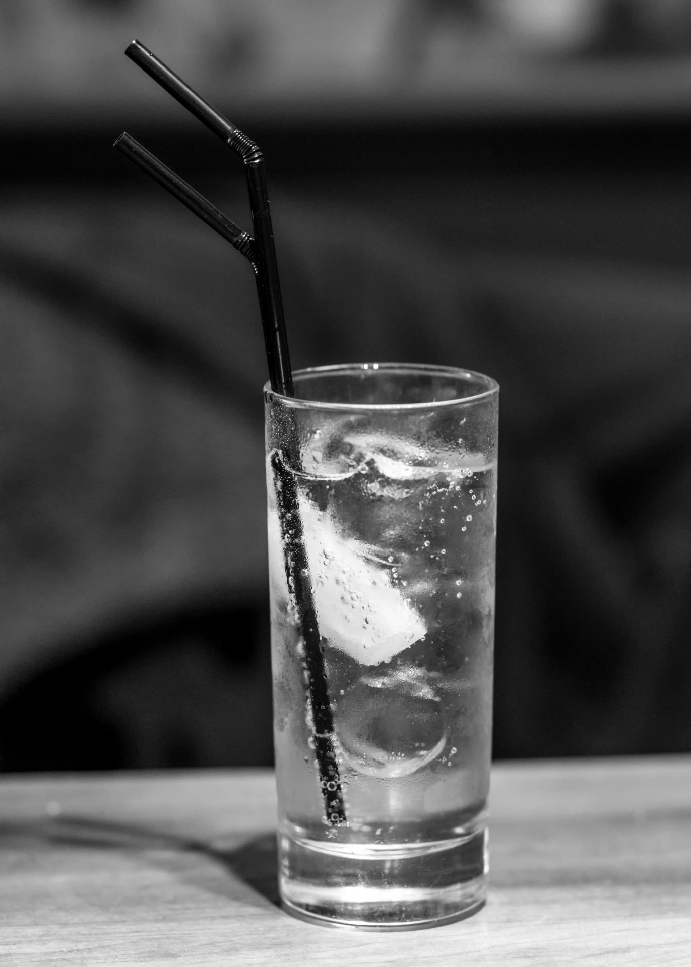Gin &amp; Tonic Black And White Free Stock Photo - Public Domain Pictures