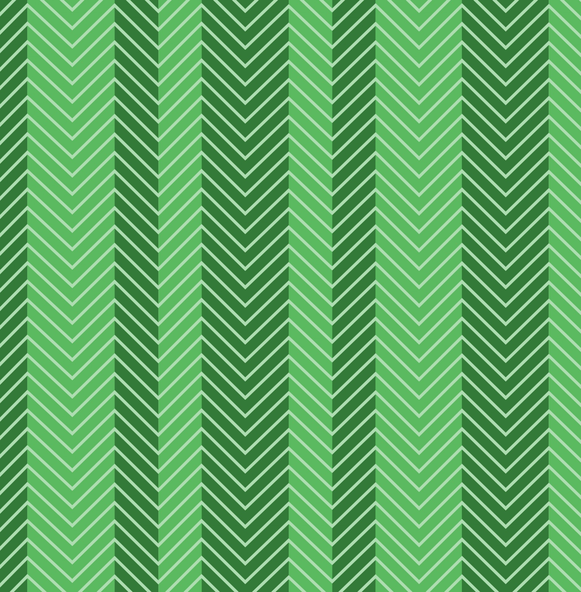Herringbone model Green Wallpaper