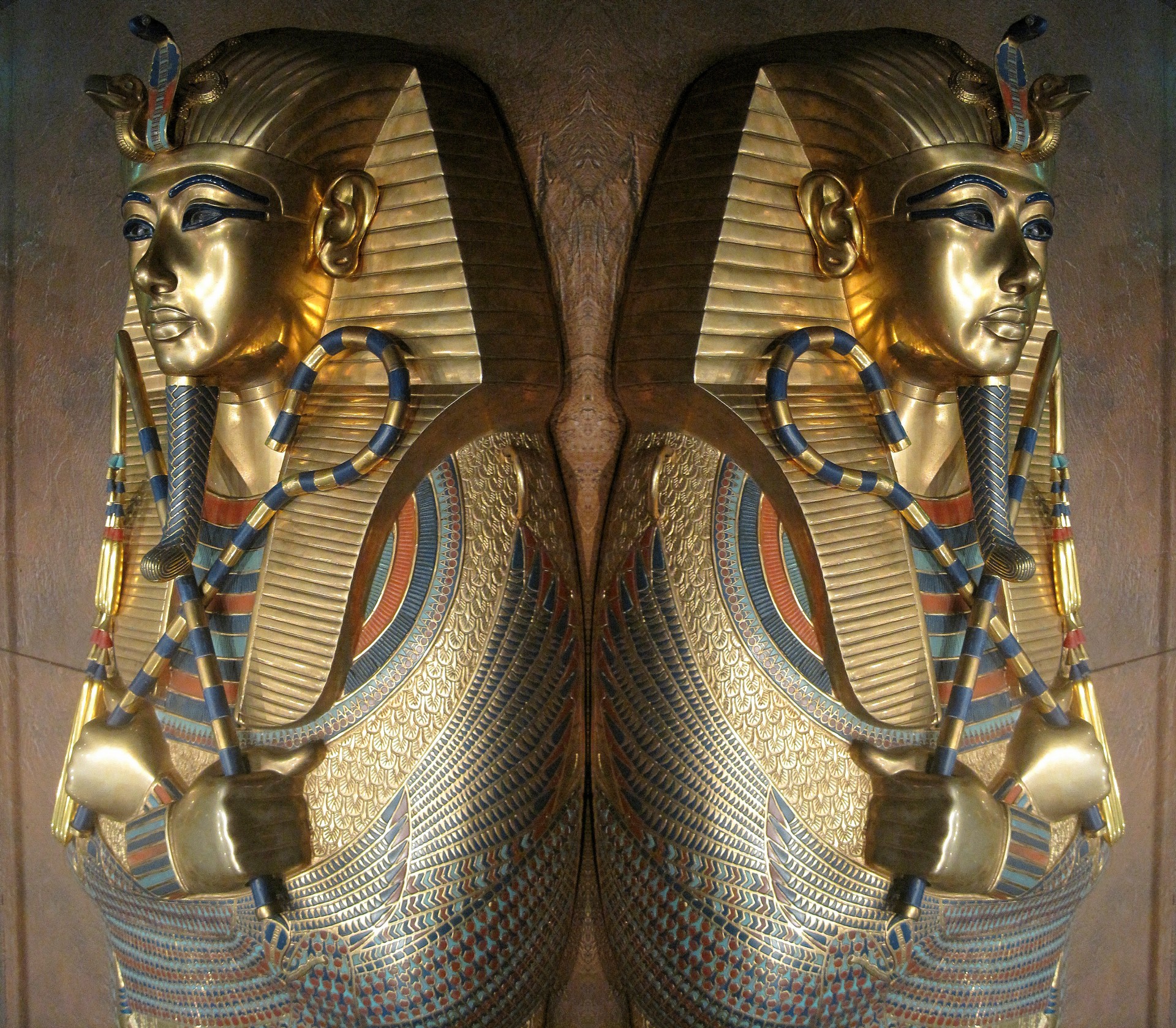 King Tutankhamun Image Double Free Stock Photo - Public Domain Pictures
