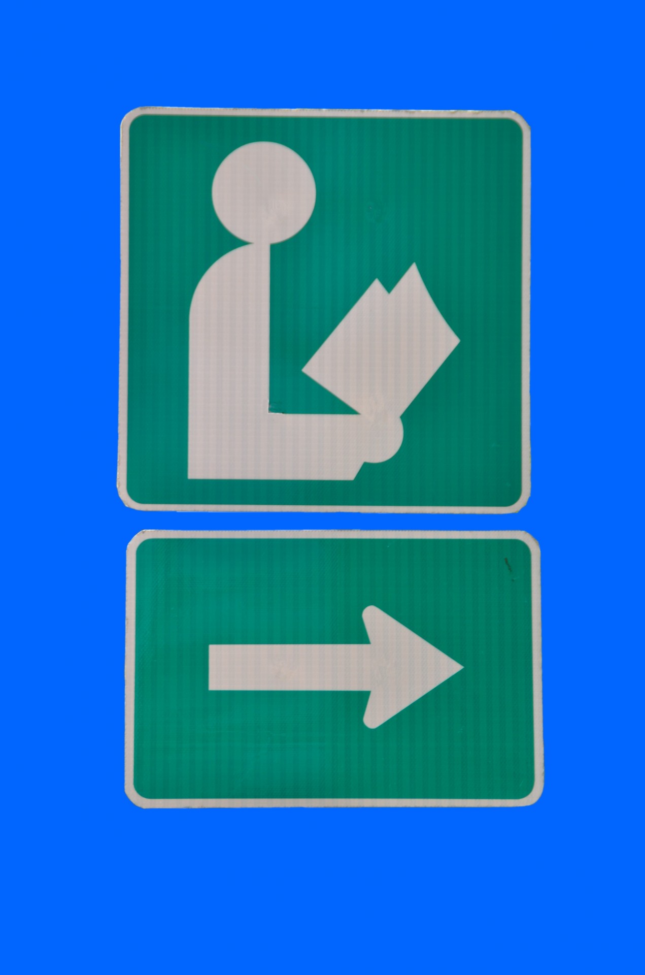 library-road-sign-free-stock-photo-public-domain-pictures