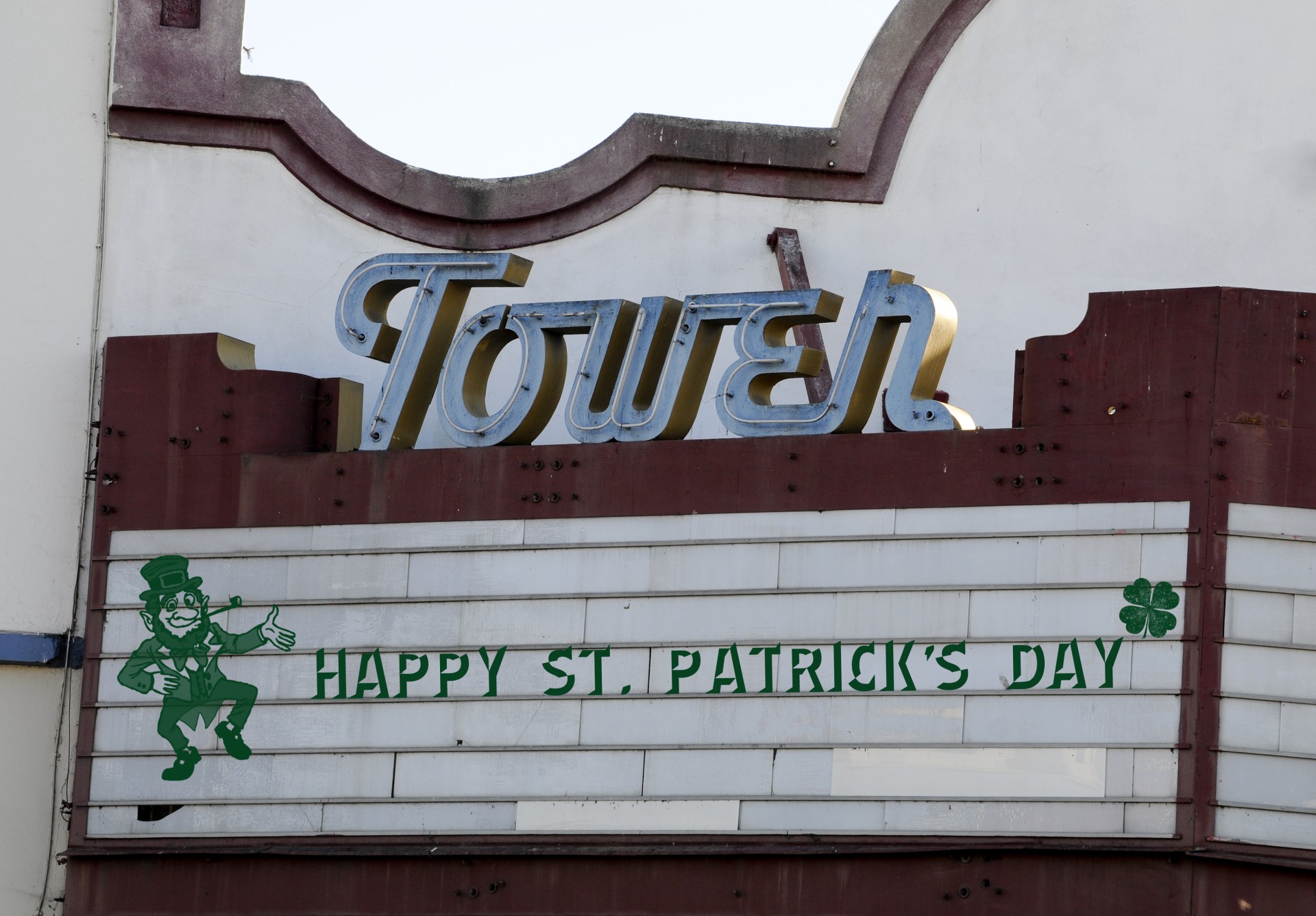 Sf. Patrick Day Film Marquee
