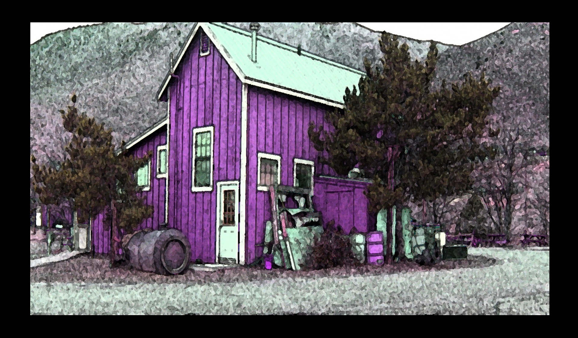 Vintage Purple Casa
