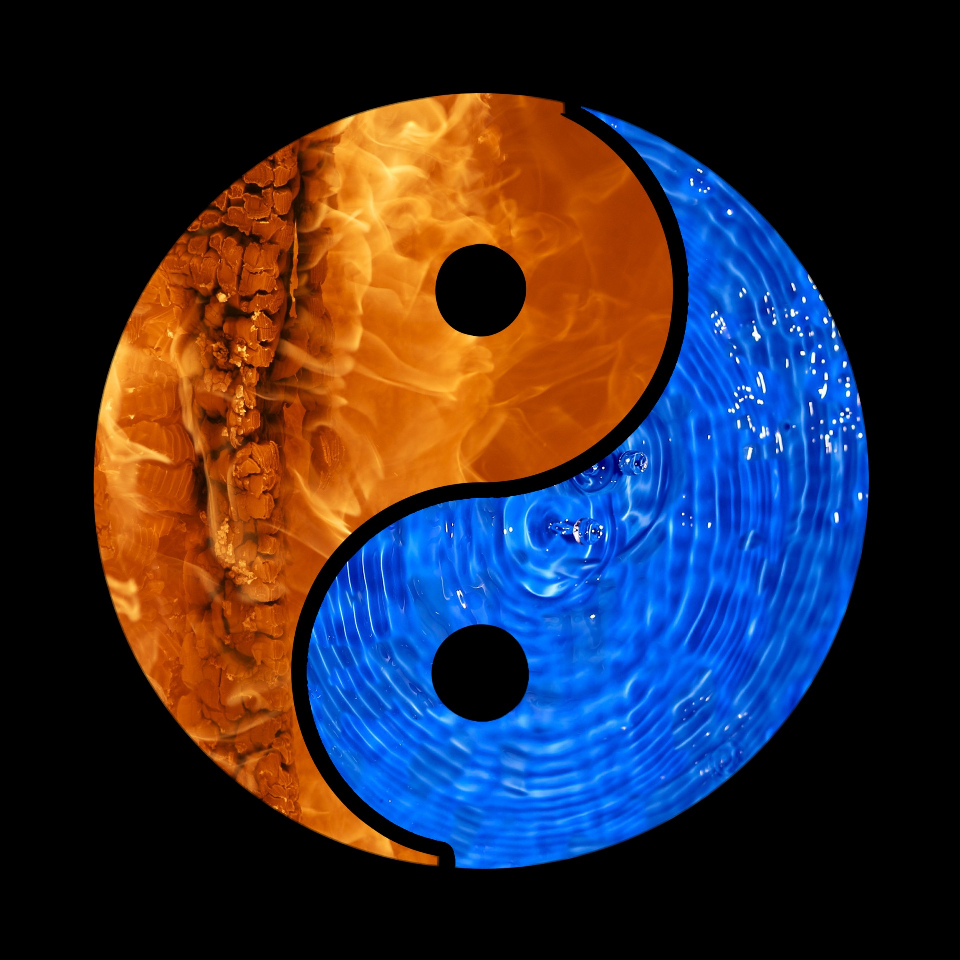 Yin Yang Symbol Kostenloses Stock Bild - Public Domain Pictures
