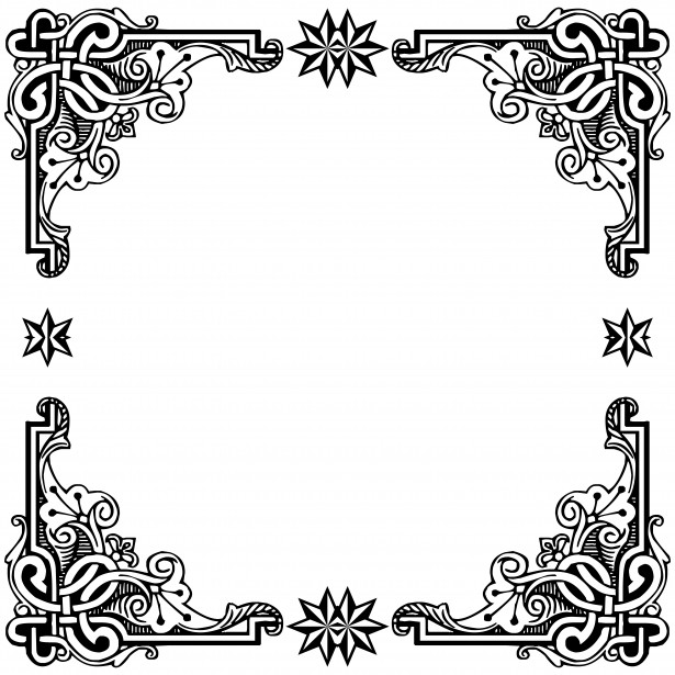 Black Symmetric Frame Free Stock Photo - Public Domain Pictures