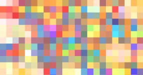 Bright Colors Mosaic Background