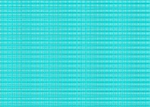 Bright turquoise weave pattern
