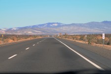Deserto della California Highway