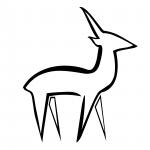 Dibujo de ciervo