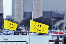 Happy Face Flags #1