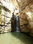 Hidden Waterfall At En Gedi