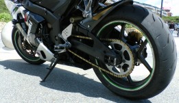 Kawasaki Rear Wheel And Chain