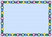 Party Chain Border Template