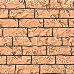 Sandy brick wall