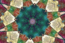 Star Kaleidoscope Background