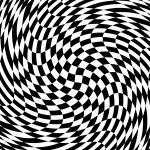 Twirl checkerboard