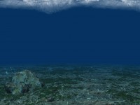 Paysage Blank sous-marine