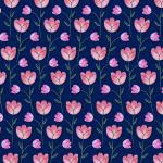 Watercolor-Blumen-Muster