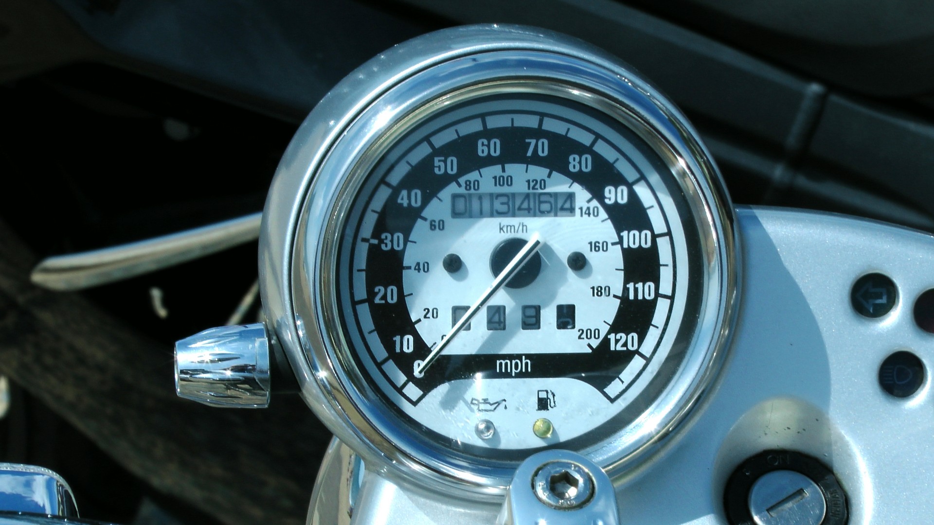 BMW R1200 Motorcycle Speedometer Free Stock Photo - Public Domain Pictures