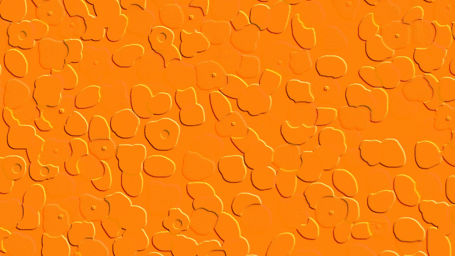 Orange Bubble Wallpaper Background Free Stock Photo - Public Domain