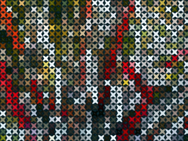 Christmas Cross Stitch Background Free Stock Photo - Public Domain Pictures