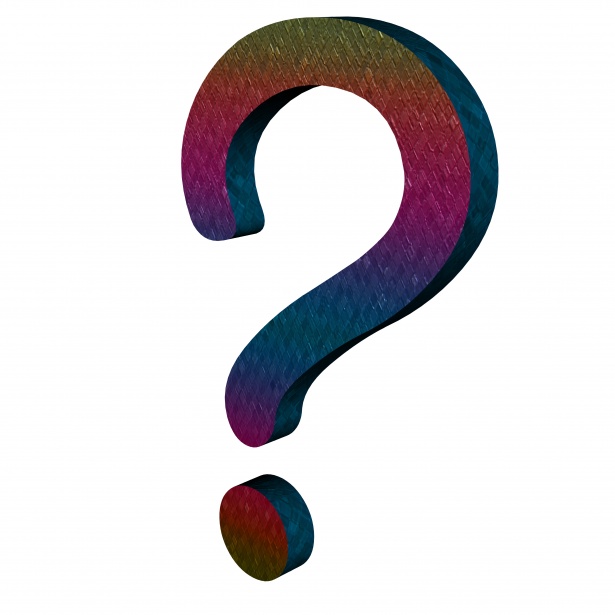 Rainbow Question Mark Free Stock Photo - Public Domain Pictures