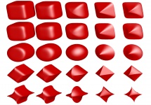20 Red Cubes