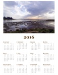 2016 calendarul anual de Bird Refuge