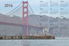 2016 San Francisco Podul Calendar