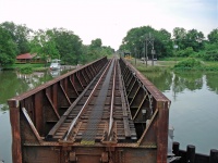 Bayou Boeuf Puente del ferrocarril