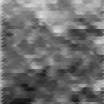 Black & White Triangle Pattern