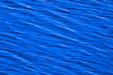 Blå vattenytan