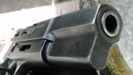 Browning Handgun Pistool Close Up