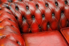 Chesterfield sofa detail