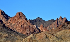 Desert hegyek táj