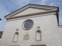 Kostel fasáda St Marcellin-F-38160