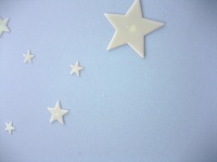 Glo stele albastre