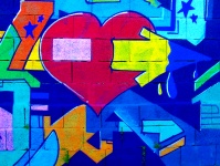 Graffiti-Herz-